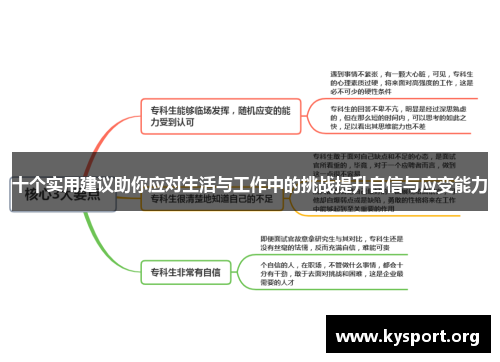 十个实用建议助你应对生活与工作中的挑战提升自信与应变能力