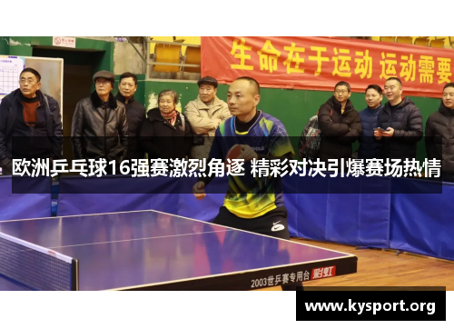 欧洲乒乓球16强赛激烈角逐 精彩对决引爆赛场热情